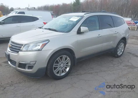 2014 Chevrolet Traverse 1Lt z USA, uszkodzony, nr VIN 1GNKVGKD7EJ351922